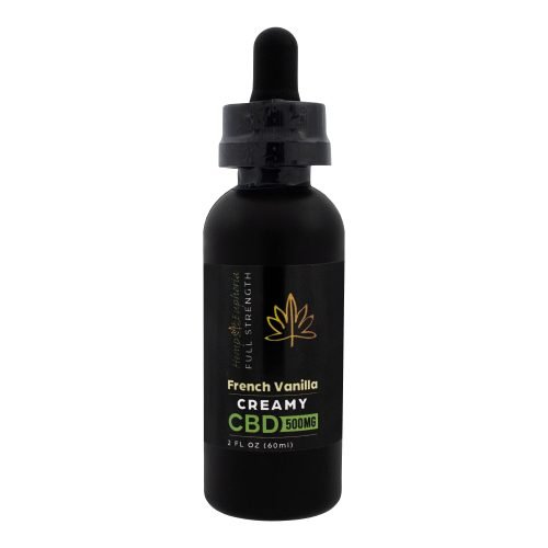 Full Spectrum CBD Oil - Creamy French Vanilla